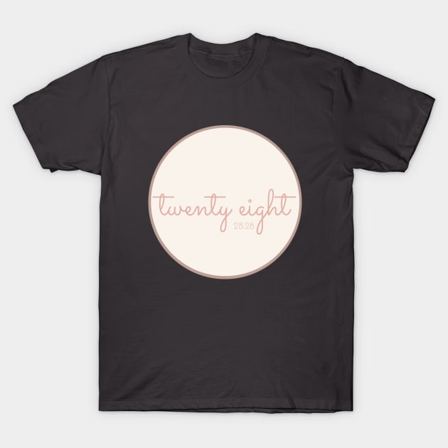 TWENTY EIGHTER T-Shirt by rockitdesign